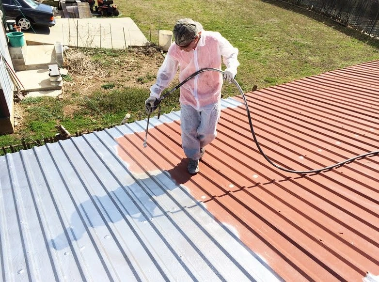 DIY Roof Painting